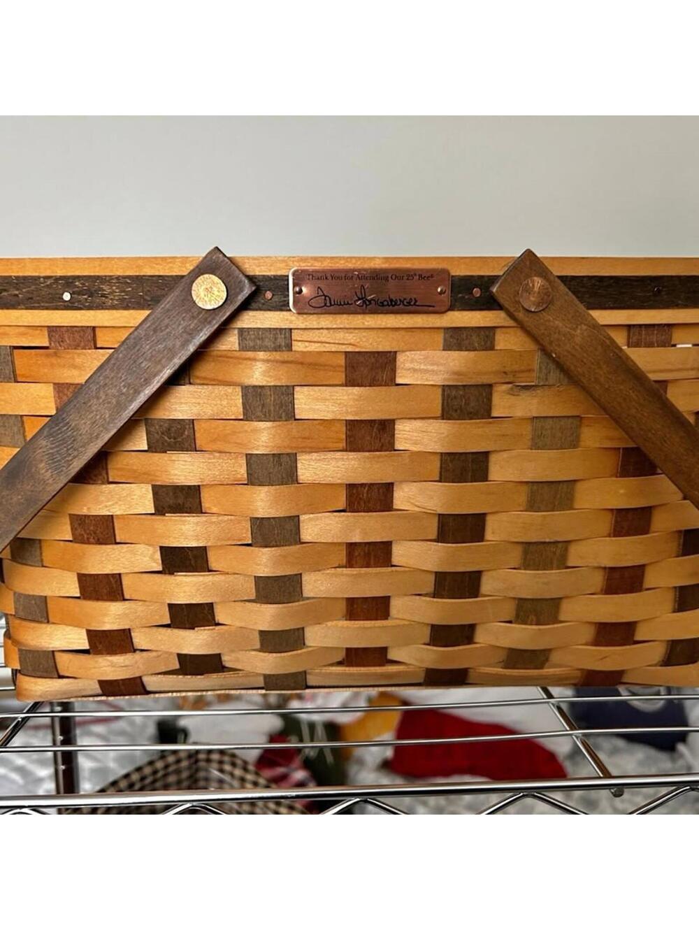 Longaberger Signature Weave Medium Market Basket